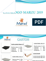 Catalogo Comercializadora Marzu Ltda 2019