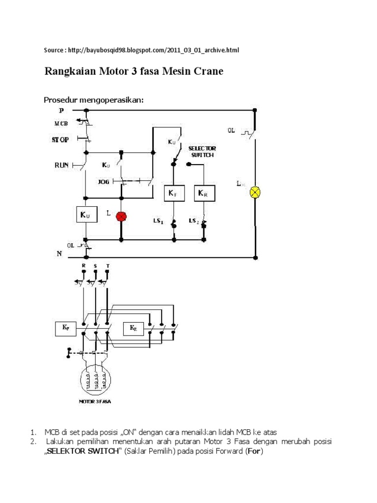 Rangkaian Kontrol Motor