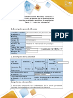 Guía de actividades y rúbrica de evaluación - Tarea 1 - La acción psicosocial.docx