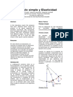 Péndulo Simple y Elasticidad - Lab1 - Fis3