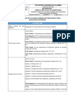 Generalidades de Normas Establecidas para Es 5