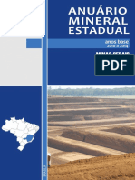 Anuario Mineral Estadual Minas Gerais Anos Base 2010 2014 PDF