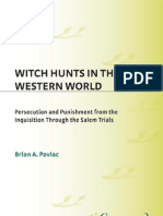 Witch Hunts Western World
