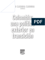 Colombia, Una Política Exterior en Transición