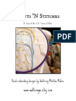 St. Joan of Arc & St. Teresa of Avila  / PDF Instant Download Pattern / Hand Embroidered Saint Dolls