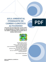 Cambio Climático Altoandino