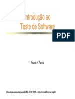 Engenharia de Software I - Aula017 - V&VTesteSoftware (Resumida) PDF