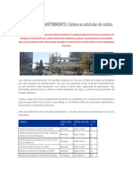 Protocolo de Mantenimiento A Calderas