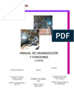 MOF - MANUAL DE ORGANIZACION Y FUNCIONES - PROMETSUR S.R.L..docx