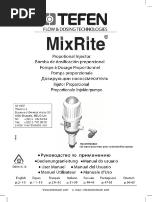 Tefen Pump (Pompa Untuk Lubrikasi) | Pdf | Pump | Valve