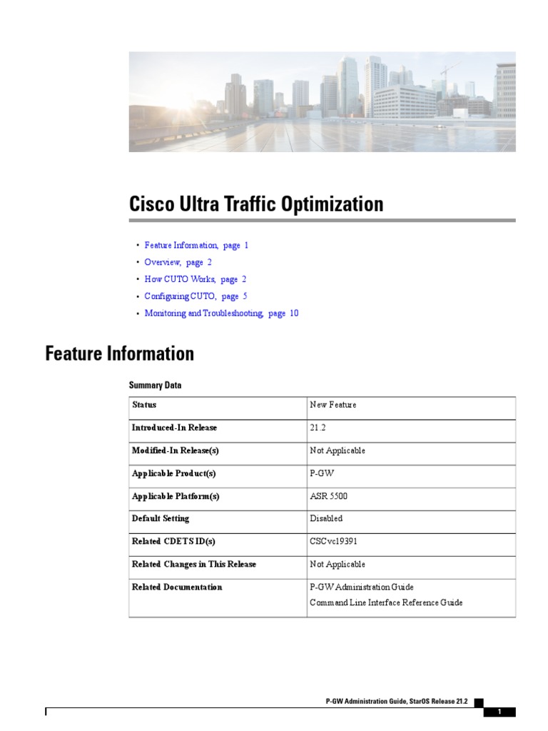 21-2-PGW-Admin Guide | PDF | Network Congestion | Transmission Control  Protocol