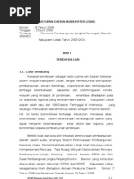 Download Bab I RPJMD by beleketek SN45181521 doc pdf
