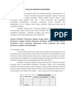 2.1.2.2. Puskesmas TDK Bergabung DLM Analisis Pendirian