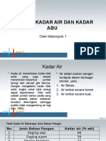 Analisa Kadar Air Dan Kadar Abu (PPT Kasar)