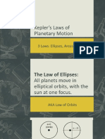 (PDF) 3.8 Kepler's Laws 2019-20 PDF