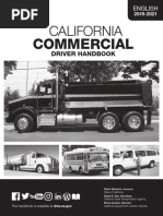 California Commercial Drivers Handbook