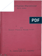 Kailash-Manasarovar by Swami Pranavananda PDF