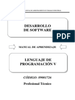Lenguaje de Programacion V PDF