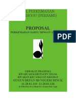 Proposal Perkemahan Sabtu Minggu