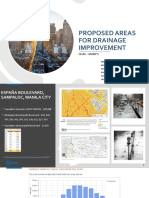 Proposed Drainage Improvement Areas in Sampaloc and Ermita, Manila