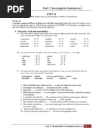 TOEIC Part 5 Practice Questions | PDF
