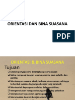 PB 1 - Orientasi & Bina Suasan