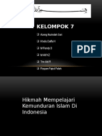 AGAMA Hikmah Mempelajari Kemunduran Islam Di Dunia Kelompok 7