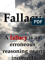 Informal Fallacies and Filipino Falacies
