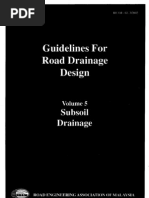 Standard Subsoil Drainage Details | PDF | Drainage | Pipe (Fluid ...