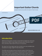 16 Most Important Guitar Chords