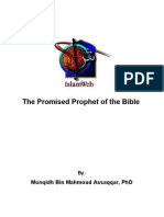 The Promised Prophet of The Bible