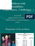 Children With Disabilities: Experiences, Challenges