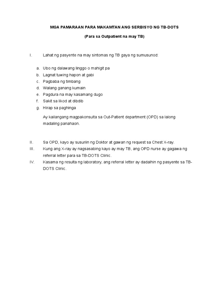 Process Flow Tagalog | PDF