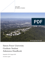 SFU Grad Handbook