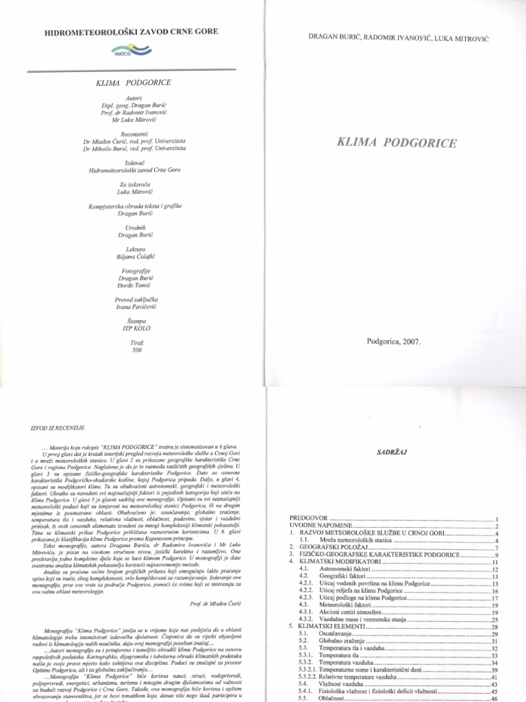 Klima Podgorice Dragan Buric Radomir Ivanovic Luka Mitrovic Pdf