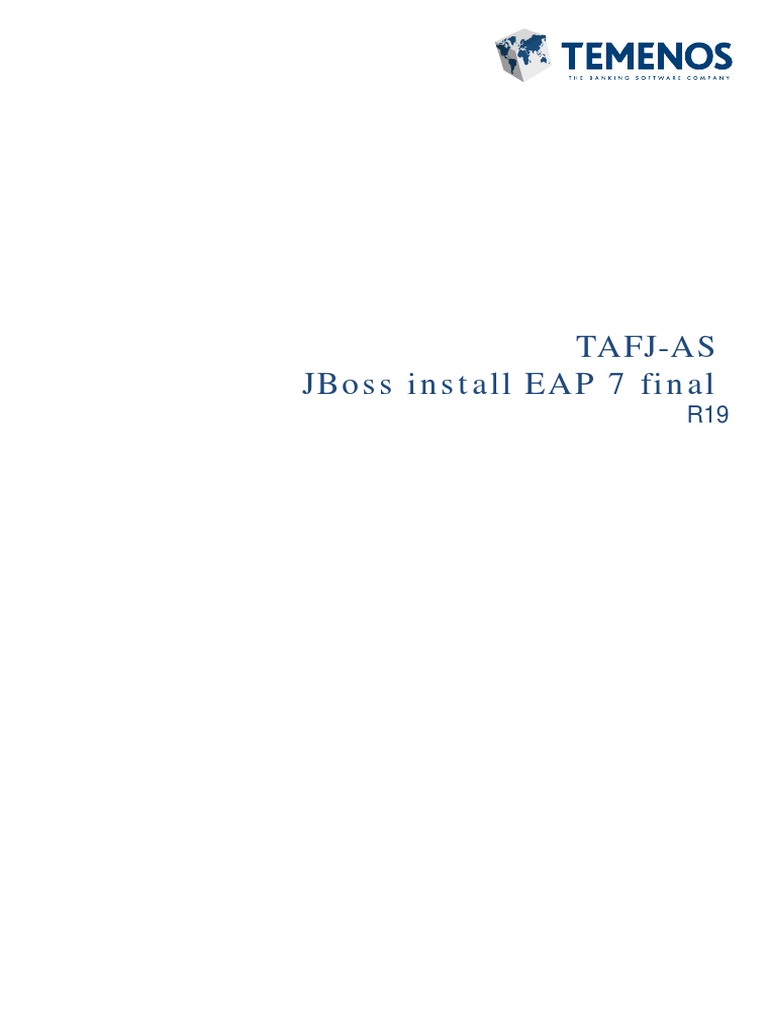 TAFJ-AS JBossInstall v7 EAP PDF | PDF | Enterprise Java Beans | Java ...
