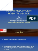 Human Resource in Hospital Sector