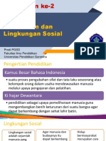 Pendidikan Dan Lingkungan Sosial