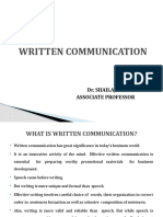WRITTEN COMMUNICATION.pptx