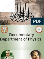 Documentary Dept. of Physics