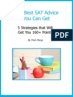 The Best SAT Advice PDF