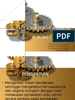 Pola Analisa Kerusakan Mesin