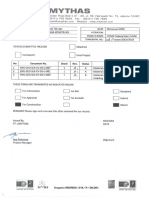 Transmittal & Commend Sheet