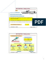 DRY FRICTION - Sliding Motion