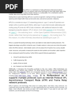 Multiprotocol Label Switching