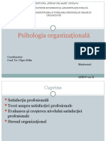 Psihologia Organizațională AFRUO 2