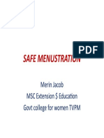Safe Menustration