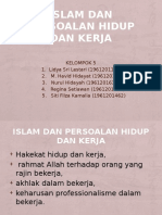 Islam Dan Persoalan Hidup Dan Kerja (Kelompok 5)