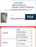 Cara Jawab Ujian Nasional