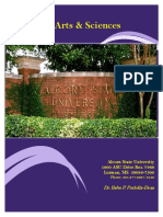 School of Arts Sciences Brochure PDF